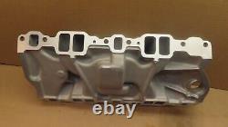 Weiand 8004 Aluminum Intake Manifold Small Block Chevy Dual Plane Performer 4BBL