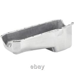 1957-1979 Petit Bloc Chevy Carter en Aluminium Design Fini Poli avec Ailettes