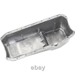 1957-1979 Petit Bloc Chevy Carter en Aluminium Design Fini Poli avec Ailettes