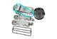 1958-79 Petit Bloc Chevy Sbc 283-350 Kit De D&eacute;coration Moteur R&eacute;tro &agrave; Ailettes Hautes