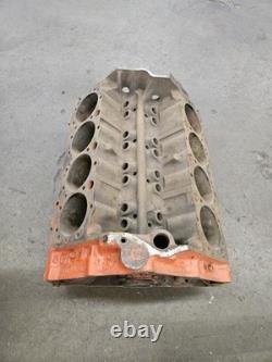 1968 CORVETTE 3914678 678 bloc moteur alésage standard 327 grand palier suffixe HE E298