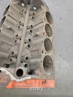 1968 CORVETTE 3914678 678 bloc moteur alésage standard 327 grand palier suffixe HE E298