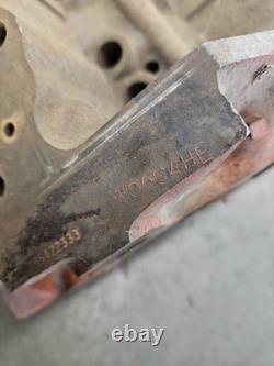 1968 CORVETTE 3914678 678 bloc moteur alésage standard 327 grand palier suffixe HE E298