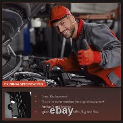 2x cache-culbuteurs avec quincaillerie pour Chevy 396 502 Mark IV V8 big-block poli
