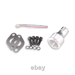 35 GPM Pompe à eau électrique pour Big Block Chevy 396 454 en aluminium billet bleu