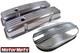 58-86 Kit De D&eacute;coration Moteur &agrave; Ailettes Hautes Small Block Chevy 283 350, Filtre &agrave; Air 15 Pouces