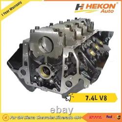 9111053 9111052 Bloc moteur nu pour GM Sierra Chevrolet Silverado 454 V8 7,4 L