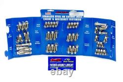 ARP 534-9601 Kit Moteur et Accessoires 6 Points en Acier Inoxydable Poli pour Petit Bloc Chevy