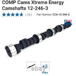 Arbre à cames Comp Cams 12-246-3 Xtreme Energy Hyd. Flat Tappet pour petit bloc Chevy NEUF