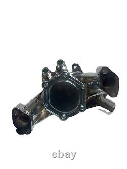 BBC Grand Bloc Chevy 396 402 427 454 POMPE À EAU LONGUE EN ALUMINIUM CHROMÉE À HAUT DÉBIT