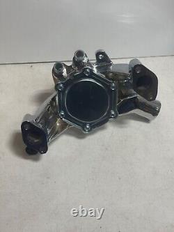 BBC Grand Bloc Chevy 396 402 427 454 POMPE À EAU LONGUE EN ALUMINIUM CHROMÉE À HAUT DÉBIT