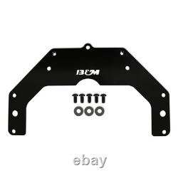 B&M 30497 Plaque d'adaptation de carter de boîte de vitesses pour moteur Small Block Chevy/Big Block Chevy à