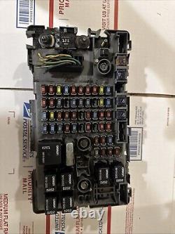Bloc de jonction de relais de boîte à fusibles moteur 03-07 Chevy Express 15226192 4.8L