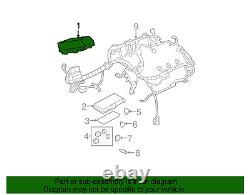 Bloc de jonction du faisceau de câbles du moteur GM authentique 20927595