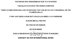 Bloc moteur nu en bon état OEM 5.3L V8 pour Chevy Silverado et GMC Sierra 2007-2013