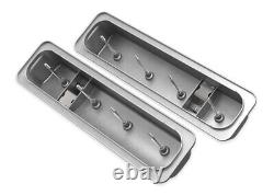 Caches de soupape Holley 241-292 GM Muscle Series Center Bolt Satin Black Machined