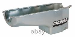 Carter d'huile Moroso pour moteur de rue/strip, 8-1/4 pouces de profondeur, petit bloc Chevy P/N 20180