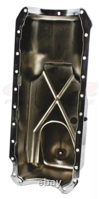 Carter d'huile chromé pour camion Chevy 66-90 moteur V8 Big Block 396 402 427 454 6 quarts