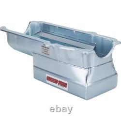 Champ Pans CP50 Petit Bloc Chevy SBC 350 7qt Carter à Huile de Course, Baguette de Niveau Conducteur 2 pièces