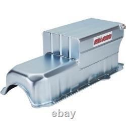 Champ Pans CP50 Petit Bloc Chevy SBC 350 7qt Carter à Huile de Course, Baguette de Niveau Conducteur 2 pièces