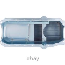 Champ Pans CP50 Petit Bloc Chevy SBC 350 7qt Carter à Huile de Course, Baguette de Niveau Conducteur 2 pièces