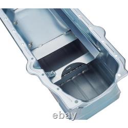 Champ Pans CP50 Petit Bloc Chevy SBC 350 7qt Carter à Huile de Course, Baguette de Niveau Conducteur 2 pièces