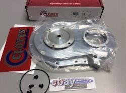 Cloyes 9-231 Couvercle de distribution en aluminium réglable à bouton rapide pour moteur BIG BLOCK Chevy