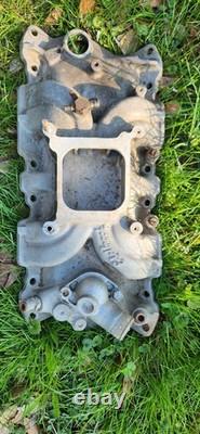 Collecteur d'admission Edelbrock 5001 Torker II pour moteur à petit bloc Chevy SBC