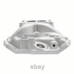 Collecteur d'admission Performer EPS avec tube de remplissage d'huile pour Chevrolet Small Block de 1955 à 1986