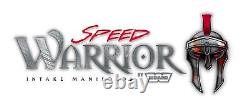 Collecteur d'admission Weiand 8150BK Speed Warrior, Small Block Chevy V8 en céramique noire