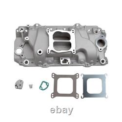 Collecteur d'admission à double plan avec ports ovales et joints adaptés pour BBC Big Block Chevy Holeshot