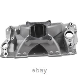 Collecteur d'admission à plan unique pour moteur Small Block 1957-1995 Chevy SBC 350 400