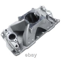 Collecteur d'admission à plan unique pour moteur Small Block Chevy SBC 350 400 3000-7500