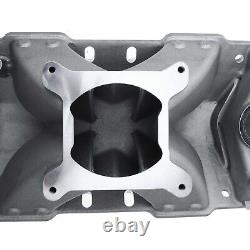 Collecteur d'admission à plan unique pour moteur Small Block Chevy SBC 350 400 3000-7500