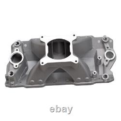 Collecteur d'admission à plan unique pour moteur Small Block de 1957 à 1995 Chevy SBC 350 400