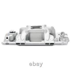 Collecteur d'admission de moteur Edelbrock s'adapte au Chevrolet Small-Block Gen I262 (4.3L)-4