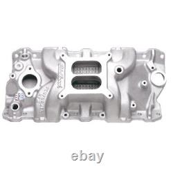 Collecteur d'admission de moteur Edelbrock s'adapte au Chevrolet Small-Block Gen I302 (4,9 L)/3