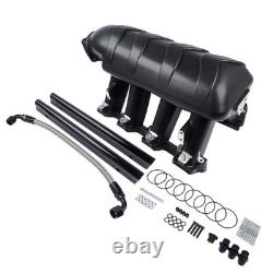 Collecteur d'admission multi-port Hi-Ram EFI LS pour GM SBC Gen III/IV V8 6.2L Noir