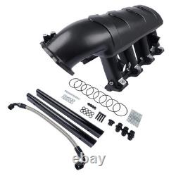 Collecteur d'admission multi-port Hi-Ram EFI LS pour GM SBC Gen III/IV V8 6.2L Noir