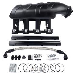Collecteur d'admission multi-port Hi-Ram EFI LS pour GM SBC Gen III/IV V8 6.2L Noir