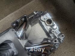 Collecteur d'admission poli Edelbrock Victor Jr #2904 BBC à port ovale Big Block Chevy