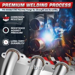 Collecteur d'échappement de tête pour bateaux à jet moteur Big Block Chevy BBC au-dessus du tableau arrière