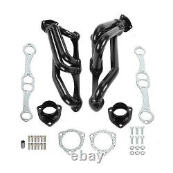Collecteurs d'échappement pour échange de moteur SS noir pour Chevrolet Blazer S10 S15 283 302 350 V8