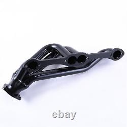 Collecteurs d'échappement pour échange de moteur SS noir pour Chevrolet Blazer S10 S15 283 302 350 V8