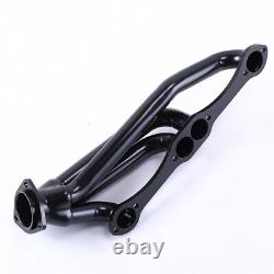 Collecteurs d'échappement pour échange de moteur SS noir pour Chevrolet Blazer S10 S15 283 302 350 V8