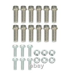 Collecteurs d'échappement pour échange de moteur SS noir pour Chevrolet Blazer S10 S15 283 302 350 V8