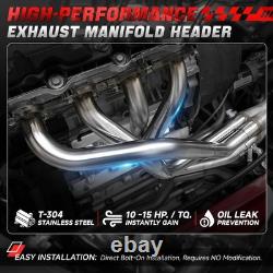 Collecteurs en acier inoxydable pour moteur V8 Chevy Small Block 265 283 305 327 350 400