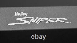Couvercle de soupape en aluminium fabriqué par Sniper pour Chevy Small Block Noir 890010B