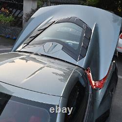 Couvercles de blocs de ventilation de baie arrière 3PCS pour modèles de coupé Corvette C8 TOUS 2020-2025