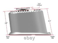 Couvercles de soupape Holley 241-150 M/T hauts pour moteurs Big Block Chevy naturel Ca